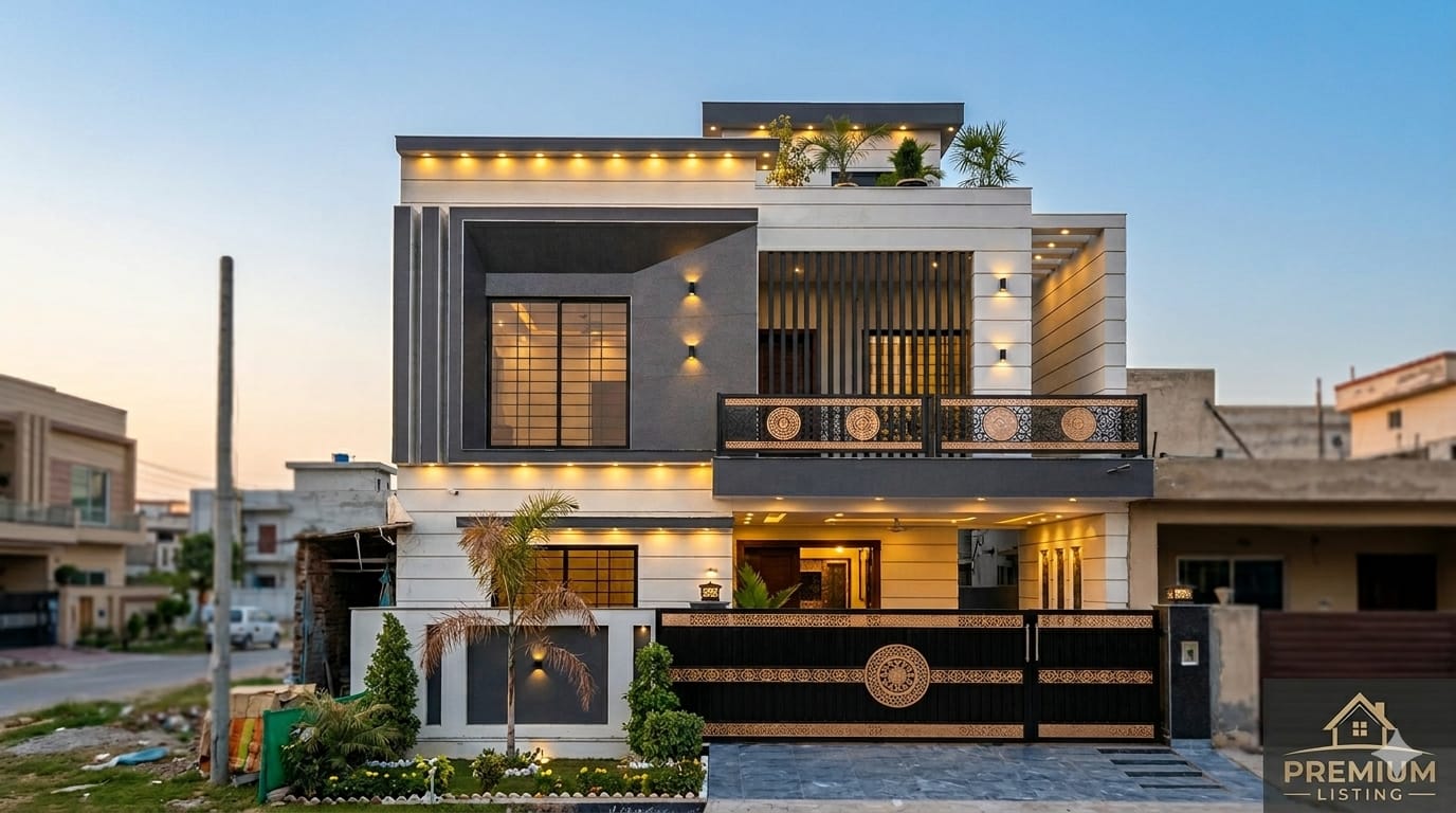 7 Marla Luxury Designer House in Gulberg Residencia Islamabad